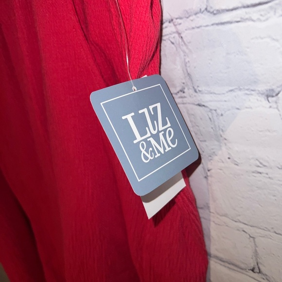 BRAND NWT Liz & Me red shorts size 5X - Picture 4 of 8